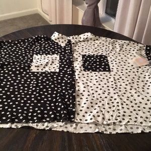 NWT LulaRoe Amy bottom up blouse